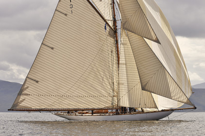 22_23015  © Thierry Martinez.FAIRLIE,SCOTLAND - UK 14th June 20222022 RICHARD MILLE FIFE REGATTA.Day 4 :ROTHESAY (ISLE OF BUTE) to PORTAVADIE.