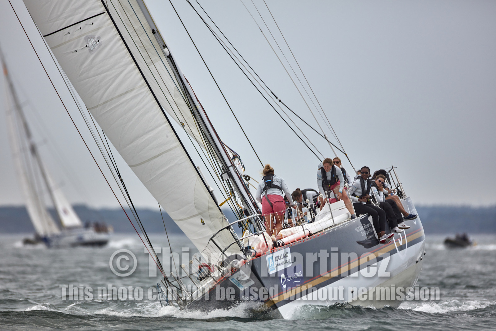 23_20530   © Thierry Martinez. SOUTHAMPTON,  - UK 10 septembre 2023.OCEAN GLOBE RACE 2023.Start Leg 1 : Southampton ( UK)   Cape Town ( South Africa)