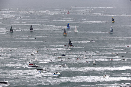 VENDEE GLOBE 2012 13 , Start  10 Nov 2012.