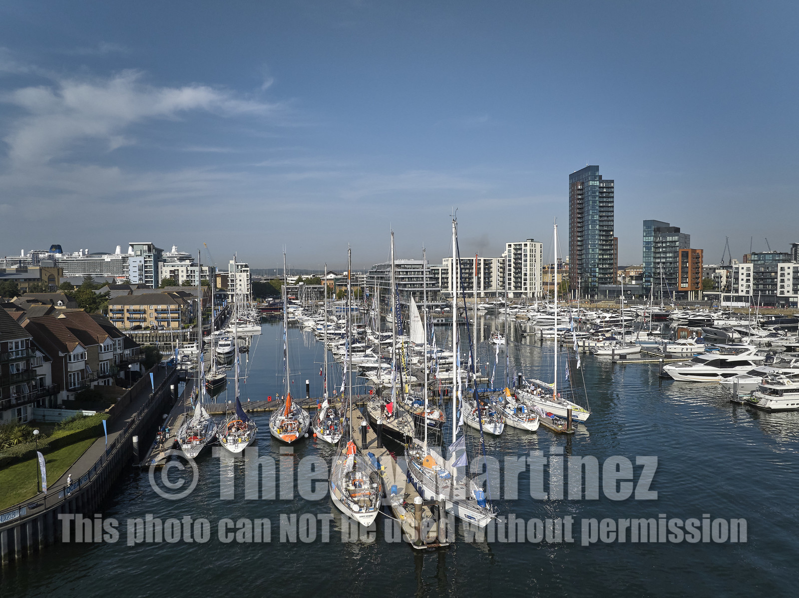 23_17788   © Thierry Martinez   Studio Borlenghi.SOUTHAMPTON,  - UK 9 septembre 2023.OCEAN GLOBE RACE 2023.Start Leg 1 Sunday 10th Sept 2023: Southampton ( UK)   Cape Town ( South Africa) - 6650NM.
