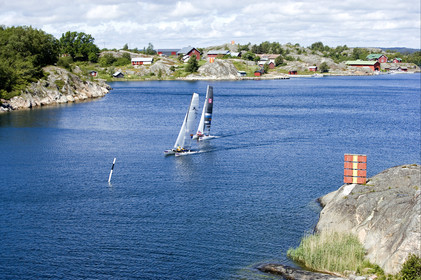 ©ThMartinez. NAGU, Finland, 28 JUNE 2006..Archipelago Raid 2006 (26-30 June 2006) Day 3-  .
