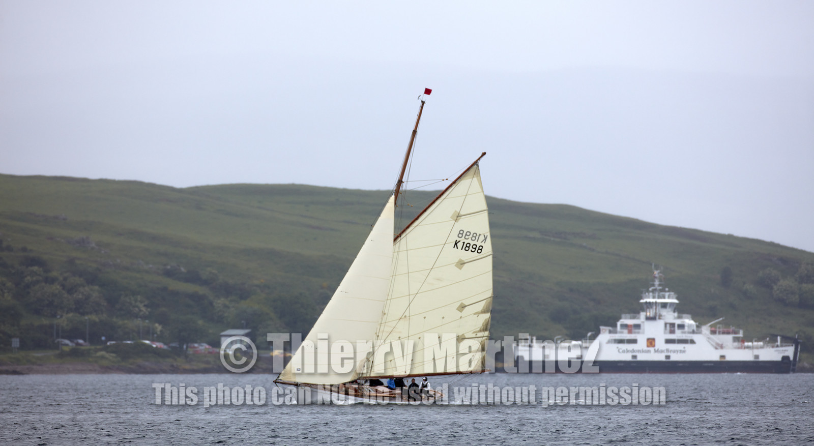 22_17006   © Thierry Martinez.FAIRLIE,SCOTLAND - UK 12th June 20222022 RICHARD MILLE FIFE REGATTA.Day 2 : LARGS to ROTHESAY