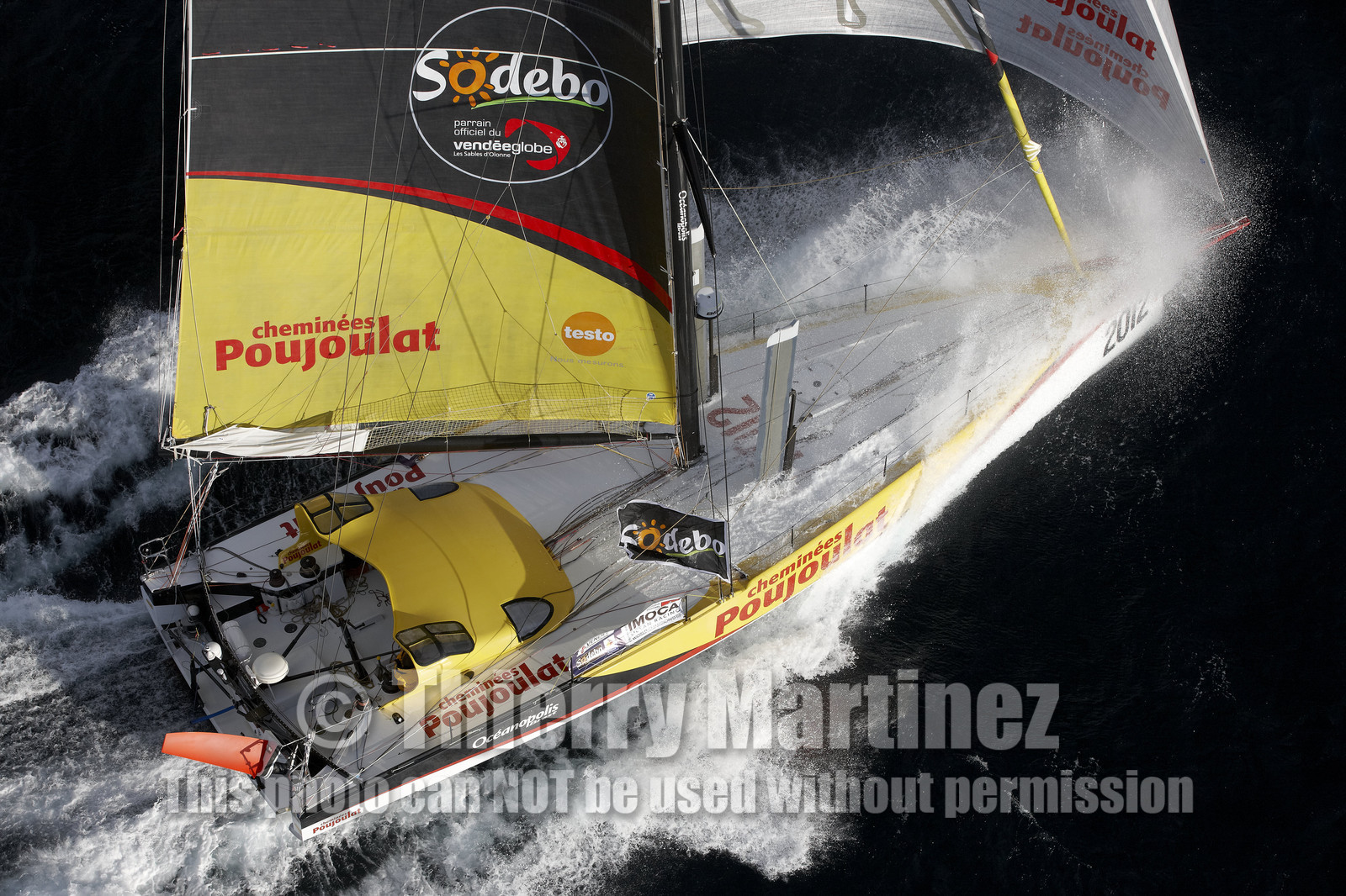 12_20424 CHEMINEES POUJOULAT ( IMOCA 60') , Skipper Bernard Stamm (SUI)