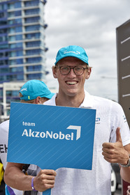 team AkzoNobel  in Volvo Ocean Race 2017-18.