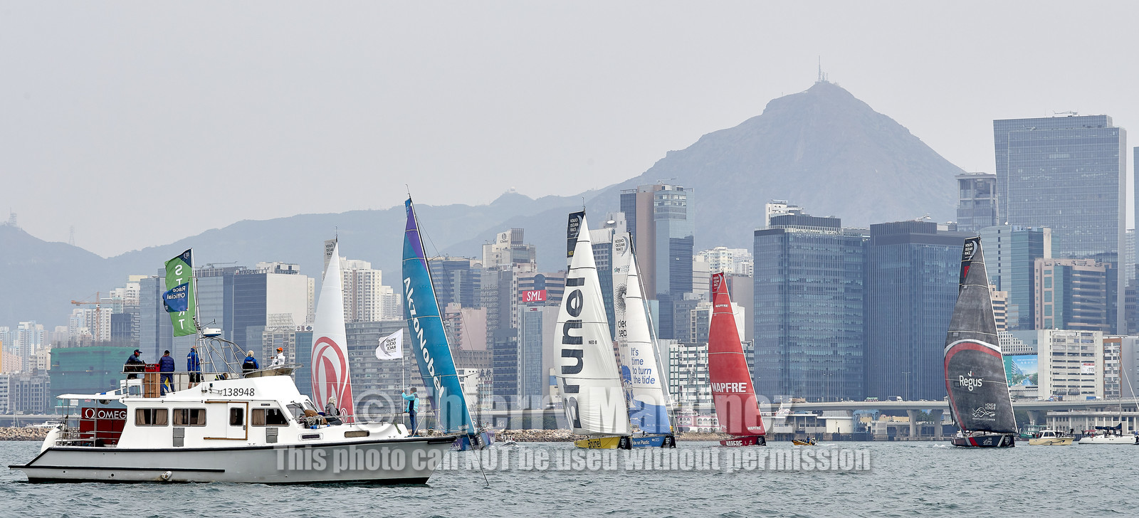 team AkzoNobel  in Volvo Ocean Race 2017-18.