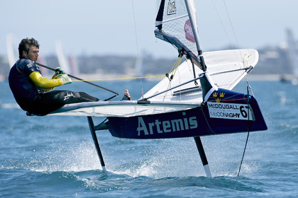 2015 McDougall + McConaghy Moth Worlds. Sorrento - VIC AUSTRALIA  . 6 16 January 2015. Organize by Sorrento Sailing Couta Boat Club.