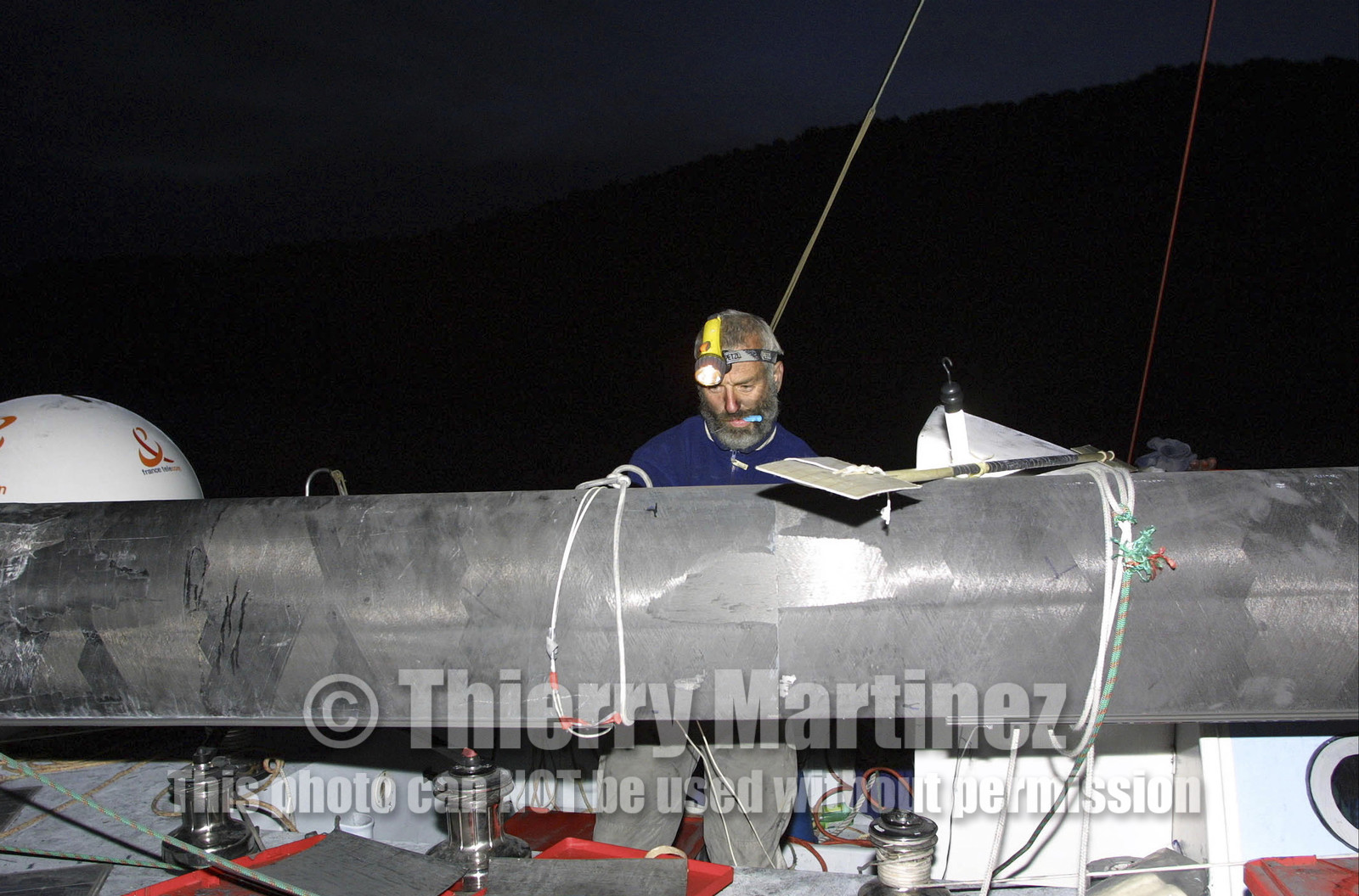 Yves Parlier (FRA) Vendée Globe 2000-01