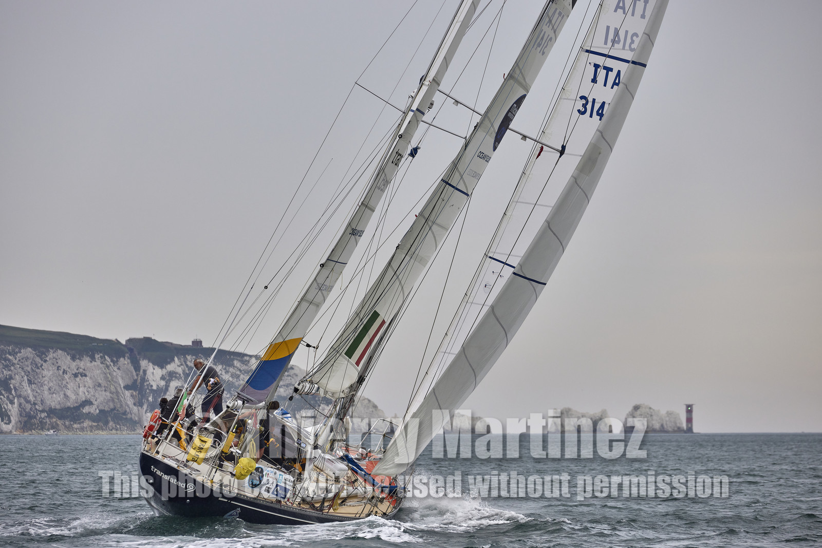 23_20156   © Thierry Martinez.SOUTHAMPTON,  - UK 10 septembre 2023.OCEAN GLOBE RACE 2023.Start Leg 1 : Southampton ( UK)   Cape Town ( South Africa)