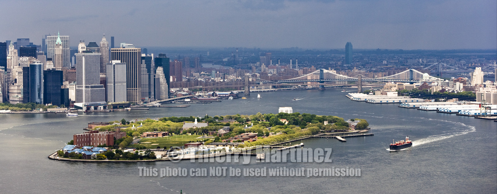 AERIAL VIEW OF NEW YORK CITY (NEW YORK-USA)