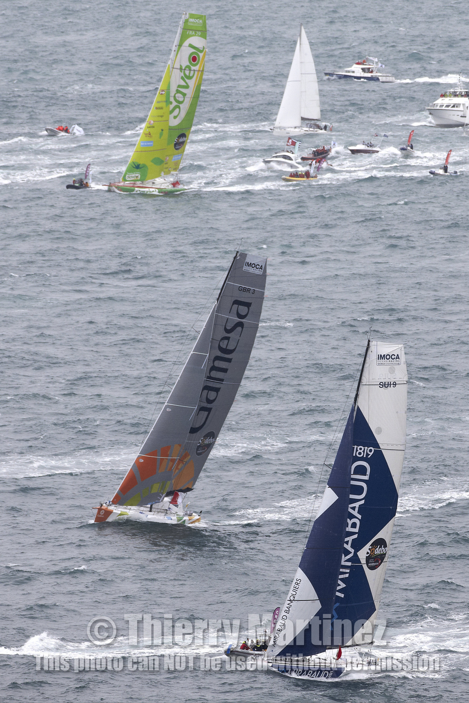 VENDEE GLOBE 2012 13 , Start 10 Nov 2012.