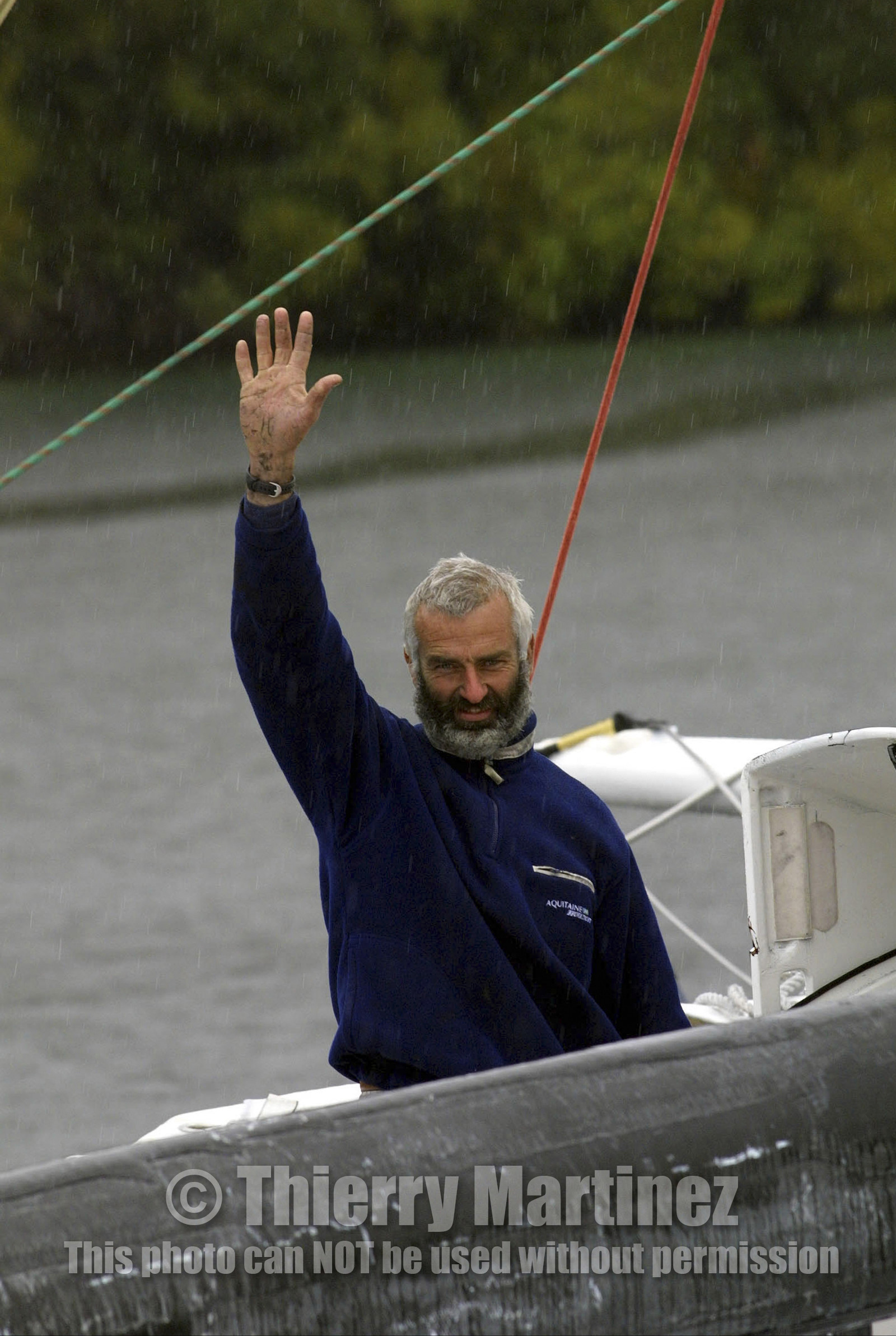 Yves Parlier (FRA) Vendée Globe 2000-01