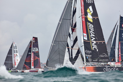 23_22479   © Thierry Martinez. LES SABLES D'OLONNE, 85 - FRANCE 25 septembre 2023.Départ MINI TRANSAT 2023. Départ du Dimanche 24 septembre retardé au Lundi 25 Sept .Les Sables d’Olonne (FRA)    Santa Cruz de la Palma ( Canaries)    St François ( Guadeloupe): 4050 NM.