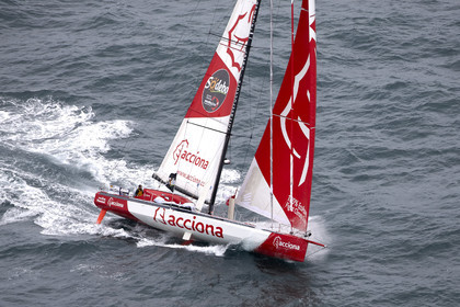 VENDEE GLOBE 2012 13 , Start 10 Nov 2012.