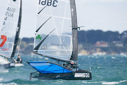 2015 McDougall + McConaghy Moth Worlds. Sorrento - VIC AUSTRALIA  . 6 16 January 2015. Organize by Sorrento Sailing Couta Boat Club.