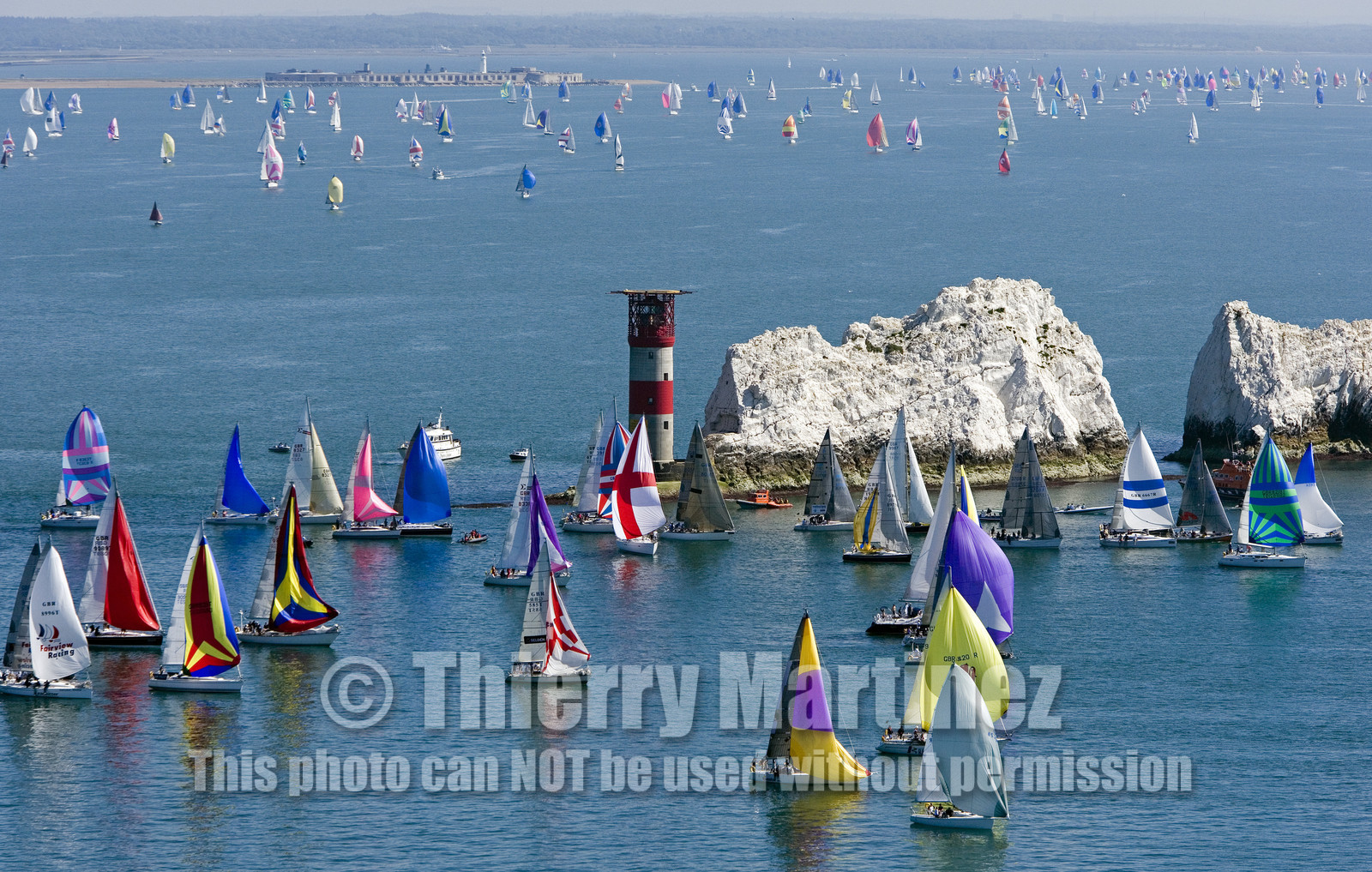 ROUND THE ISLAND RACE, ISLE OF WIGHT-UK . 3  June 2006.