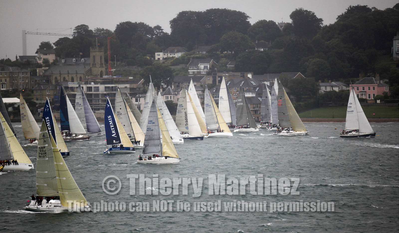 JP Morgan Asset Management Round The Island Race. 80th Anniversary race.