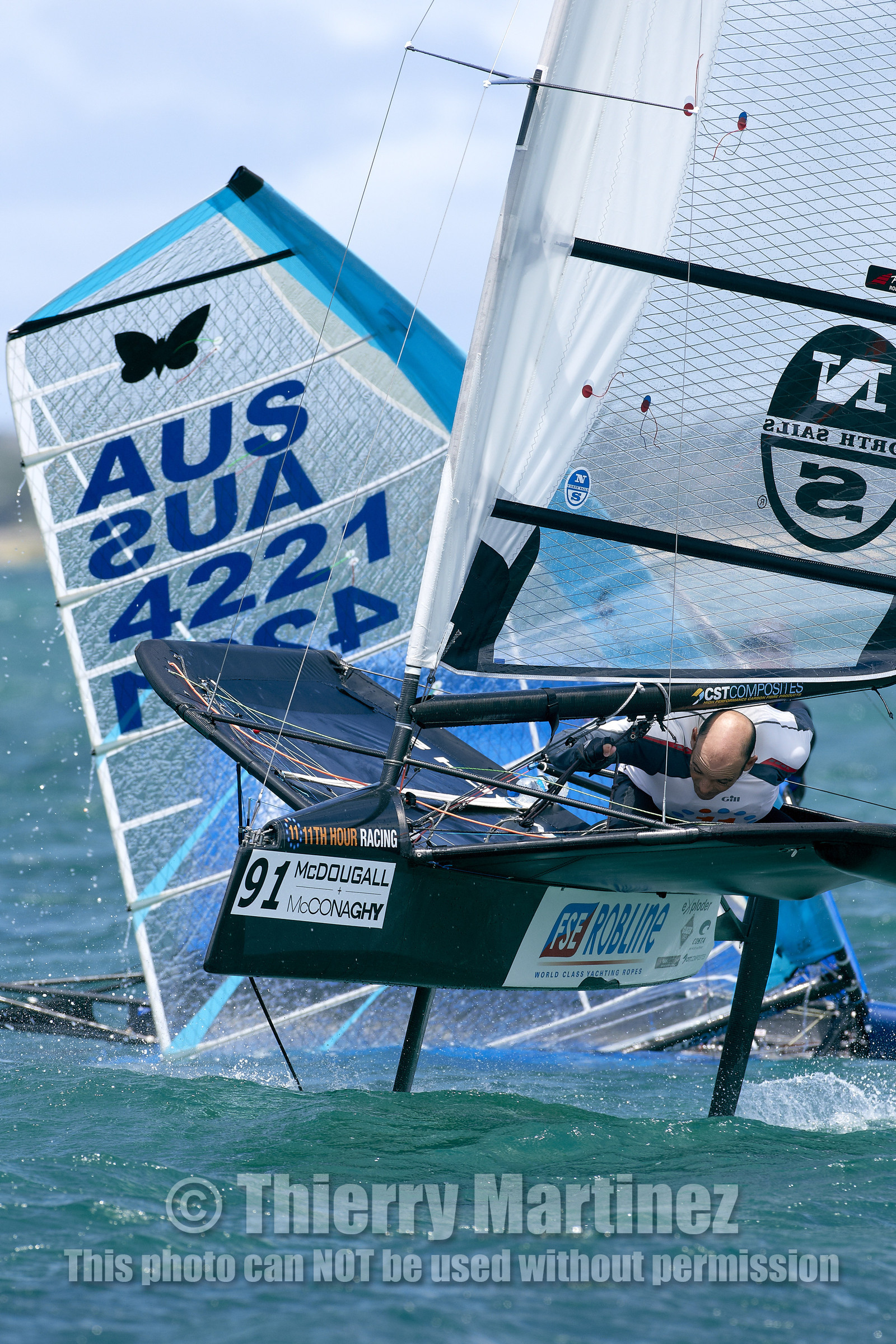 2015 McDougall + McConaghy Moth Worlds. Sorrento - VIC AUSTRALIA  . 6 16 January 2015. Organize by Sorrento Sailing Couta Boat Club.