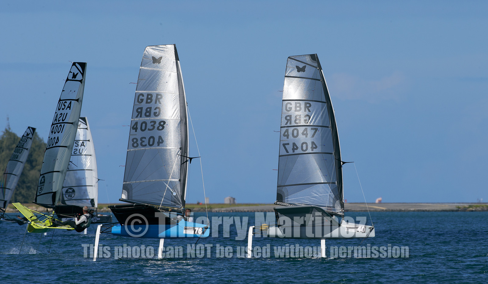 2013 US National International Moth - Kaneohe Bay - Hawaii -USA . 10-11 October 2013