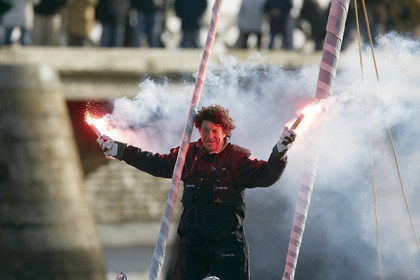 13_01857  2012 13 VENDEE GLOBE. Arrival in Les sables d'Olonne (
