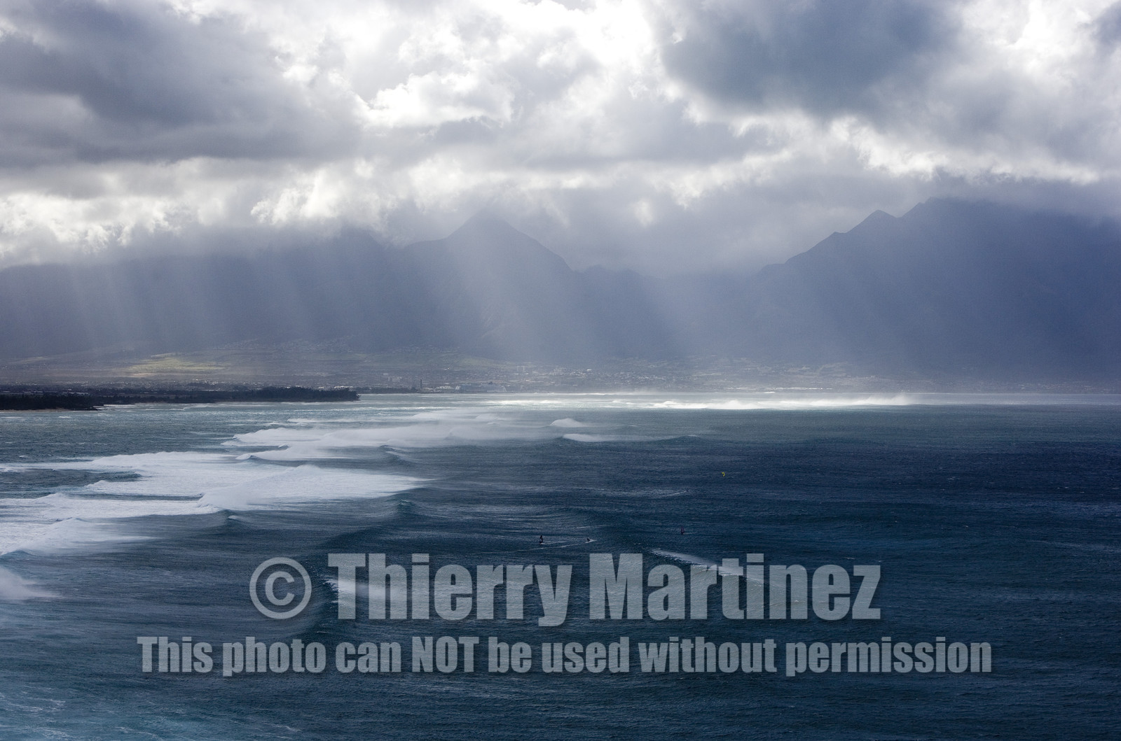Ho'okipa beach HAWAII - USA . Jan 2007.