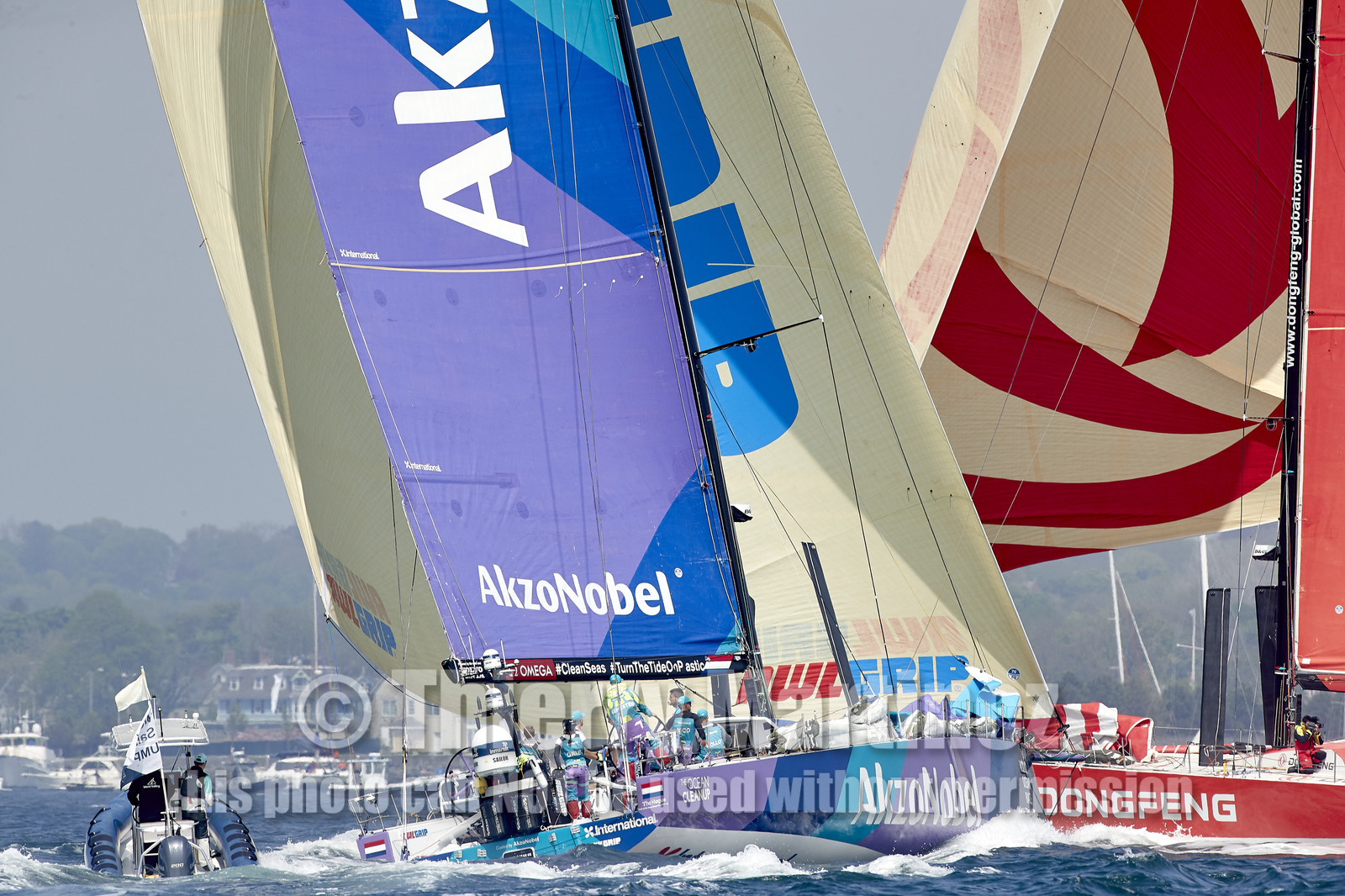 team AkzoNobel  in Volvo Ocean Race 2017-18.
