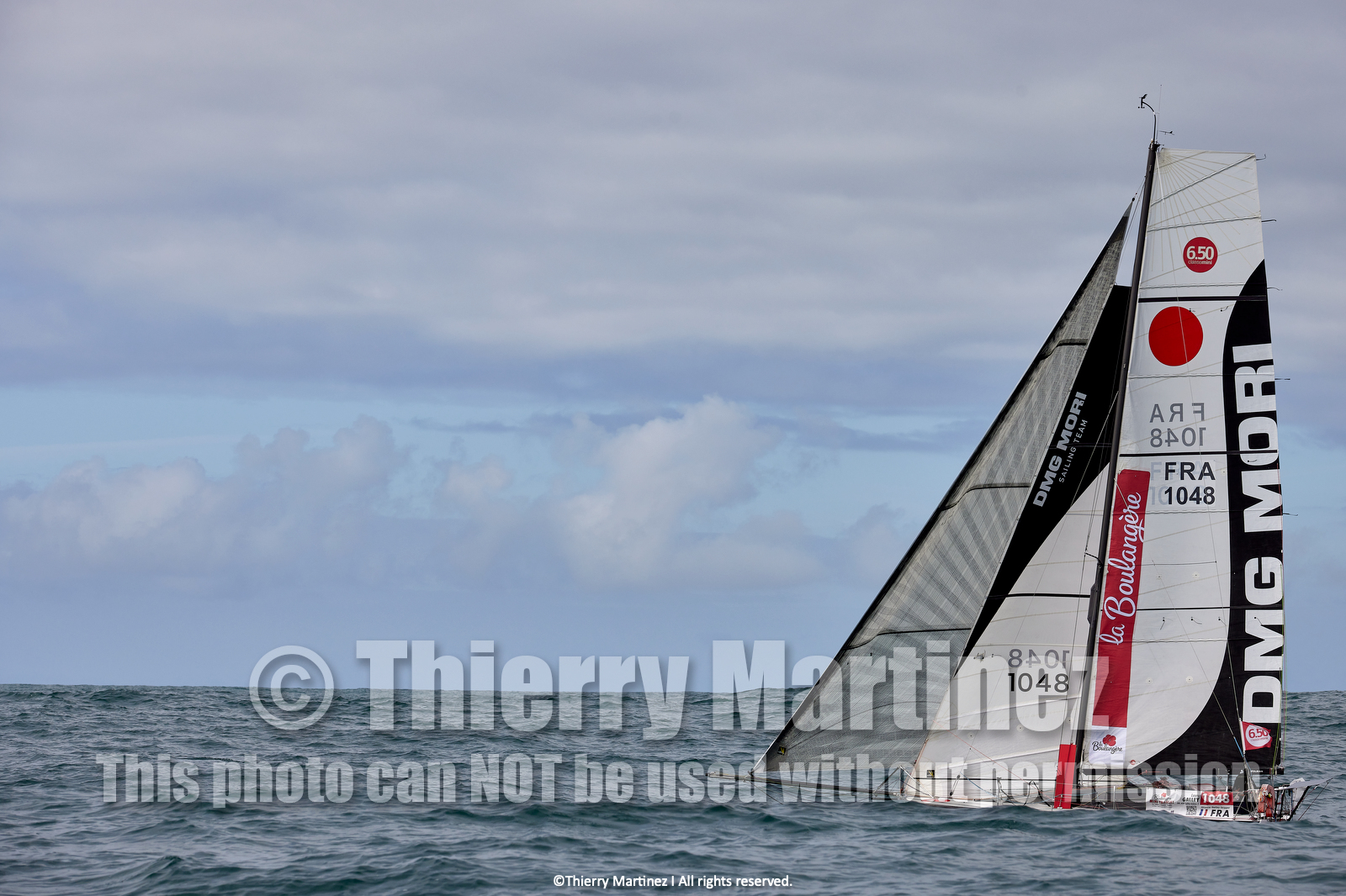 23_22053   © Thierry Martinez. LES SABLES D'OLONNE, 85 - FRANCE 25 septembre 2023.Départ MINI TRANSAT 2023. Départ du Dimanche 24 septembre retardé au Lundi 25 Sept .Les Sables d’Olonne (FRA)    Santa Cruz de la Palma ( Canaries)    St François ( Guadeloupe): 4050 NM.