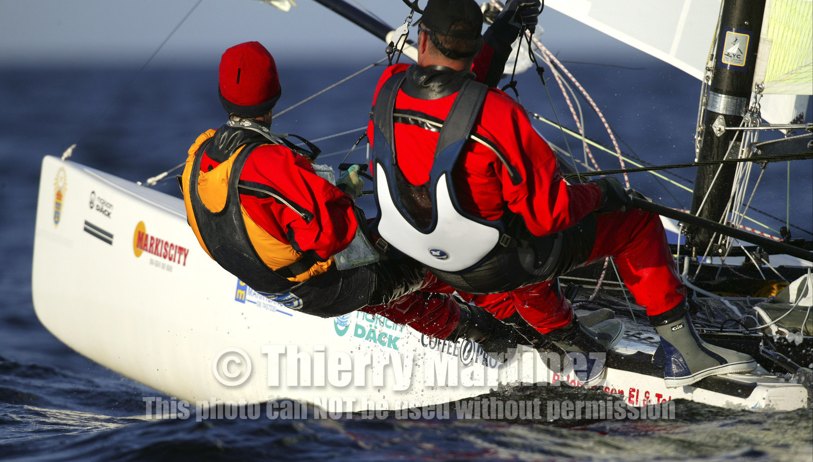 03_3120D   © Th.Martinez,STOCKHOLM  ARCHIPELAGO-SWEDEN, 9 07 03-Archipelago Raid (2003)  Day 2.NYNAS-HAVCBAD Thomas Östergren (SWE) & Tore Lewander (SWE)