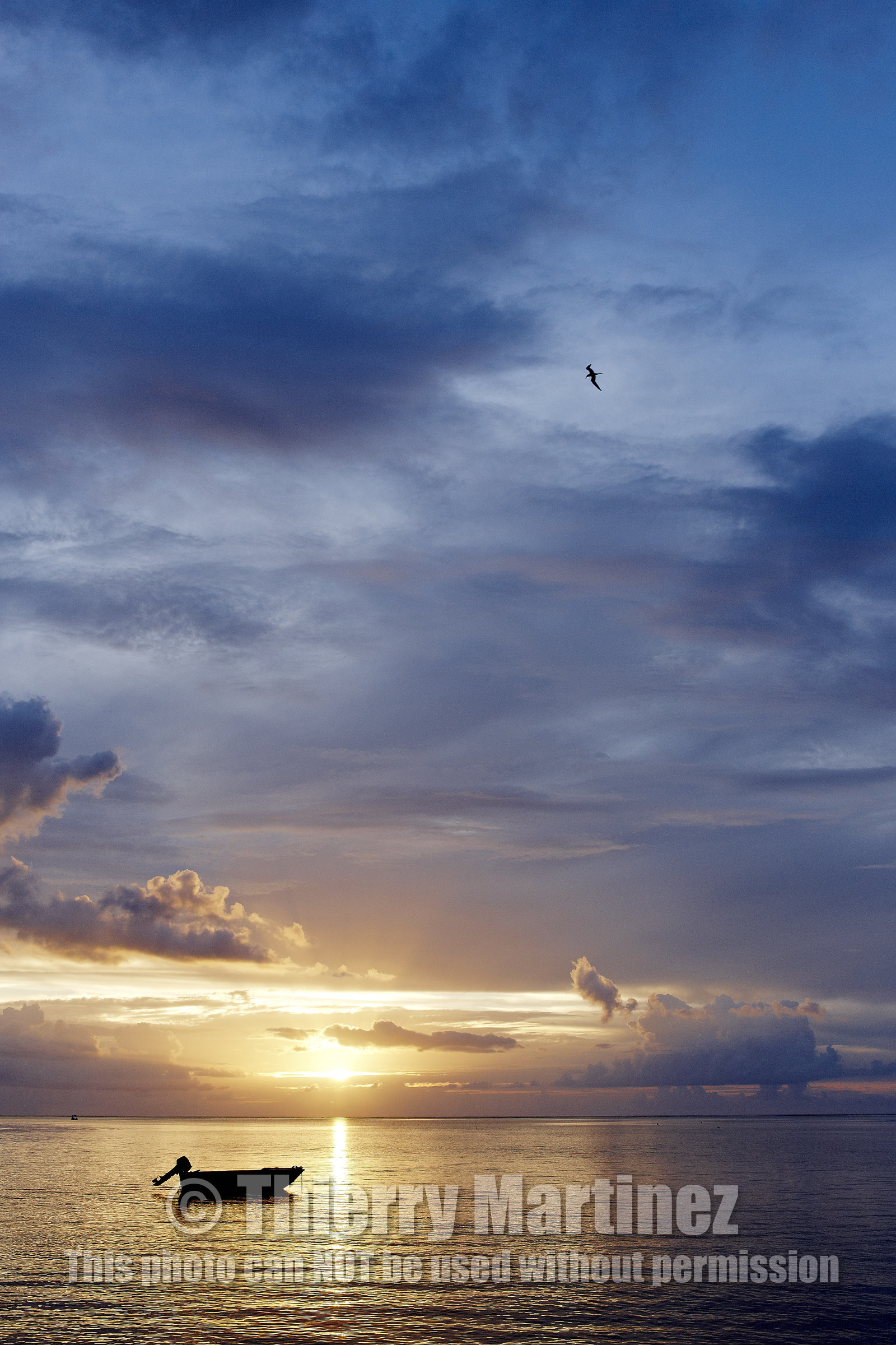 15_024708  ©ThMartinez Sea&Co.  RAIATEA - ILES SOUS LE VENT. POLYNESIE FRANCAISE .  2 Février 2015. ..SUNSET