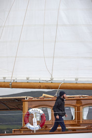22_17083   © Thierry Martinez.FAIRLIE,SCOTLAND - UK 11th June 20222022 RICHARD MILLE FIFE REGATTA.Day 1. Race cancelled ,