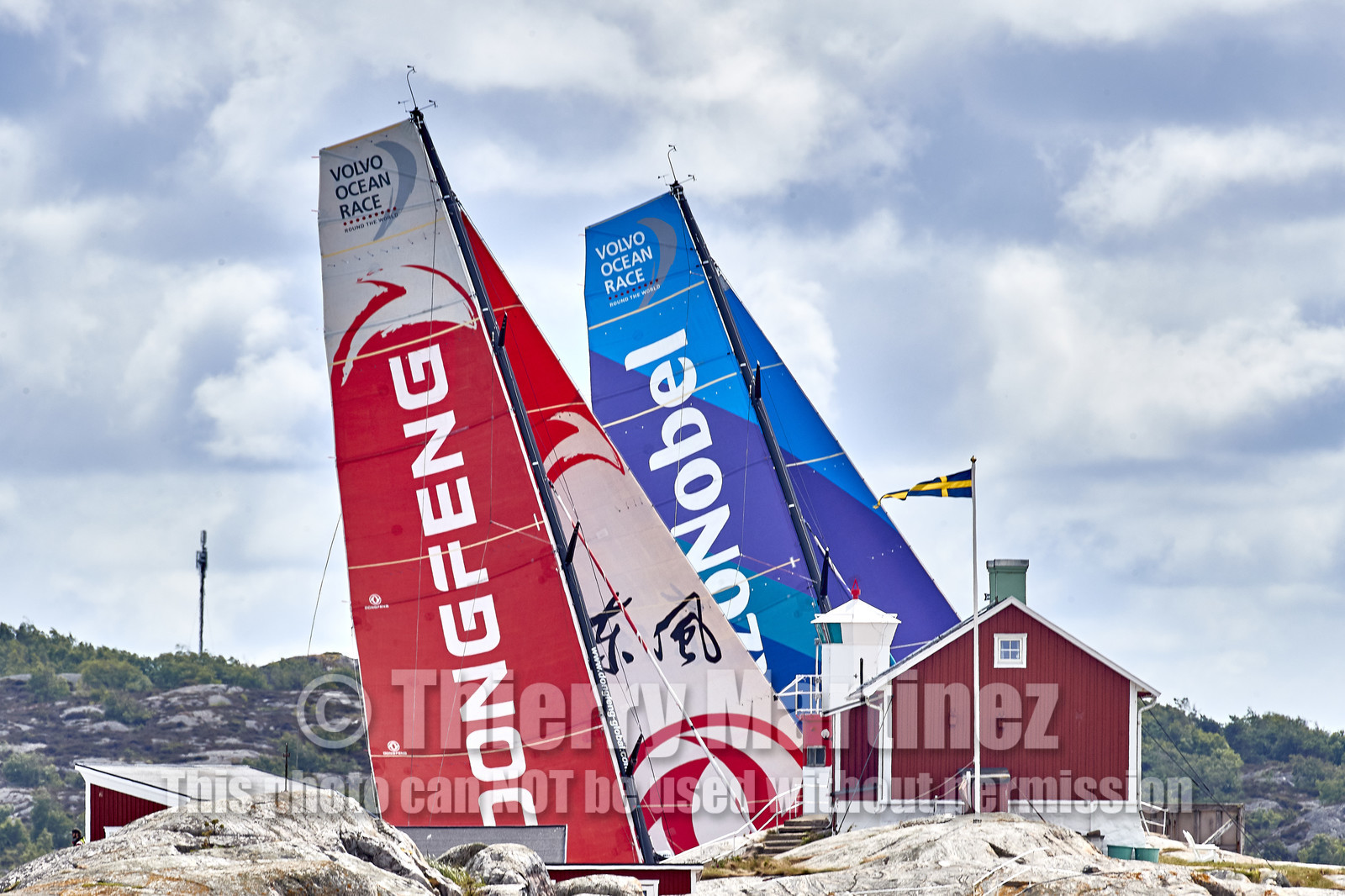 team AkzoNobel  in Volvo Ocean Race 2017-18.