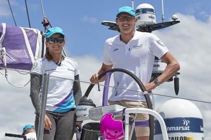 team AkzoNobel  in Volvo Ocean Race 2017-18.