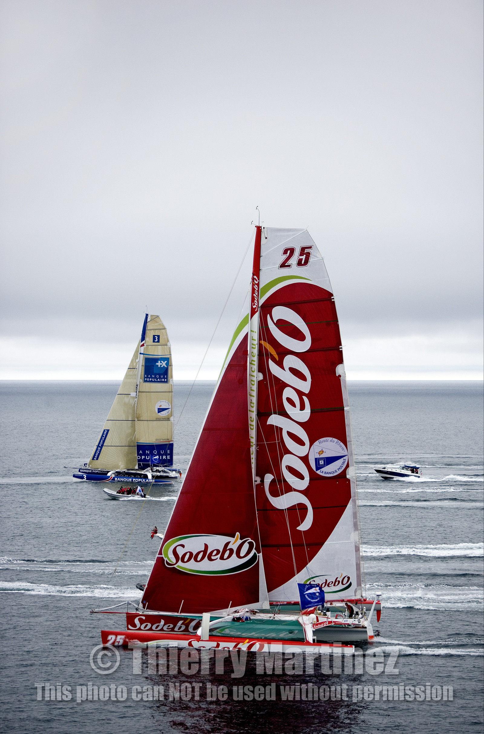 ROUTE DU RHUM Start in St Malo.Oct  2006