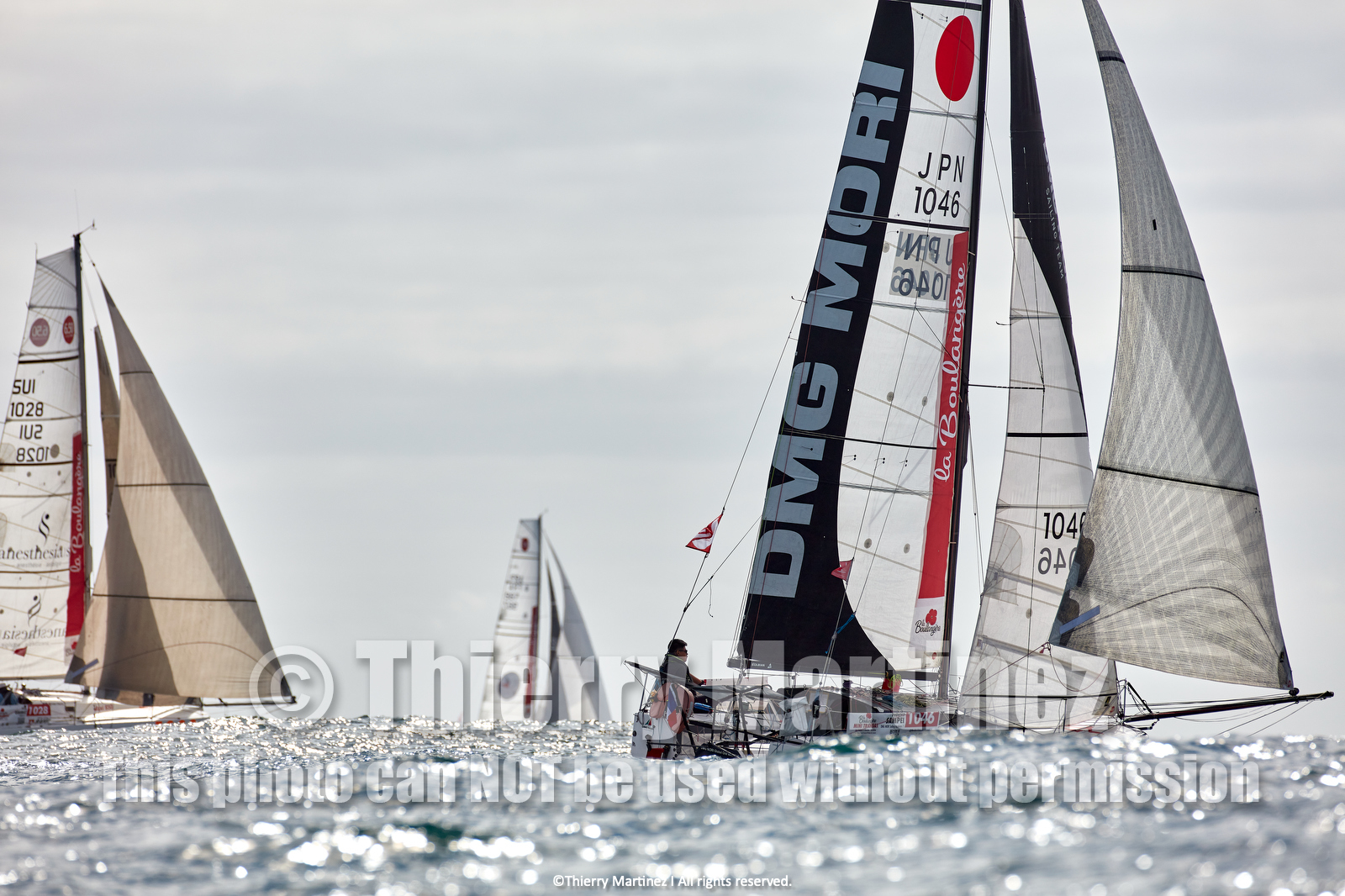 23_22766   © Thierry Martinez. LES SABLES D'OLONNE, 85 - FRANCE 25 septembre 2023.Départ MINI TRANSAT 2023. Départ du Dimanche 24 septembre retardé au Lundi 25 Sept .Les Sables d’Olonne (FRA)    Santa Cruz de la Palma ( Canaries)    St François ( Guadeloupe): 4050 NM.