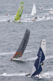 VENDEE GLOBE 2012 13 , Start 10 Nov 2012.