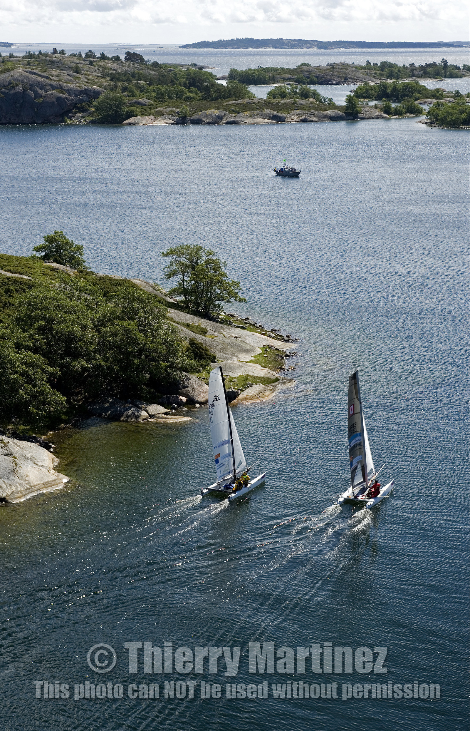 ©ThMartinez. NAGU, Finland, 28 JUNE 2006..Archipelago Raid 2006 (26-30 June 2006) Day 3-  .