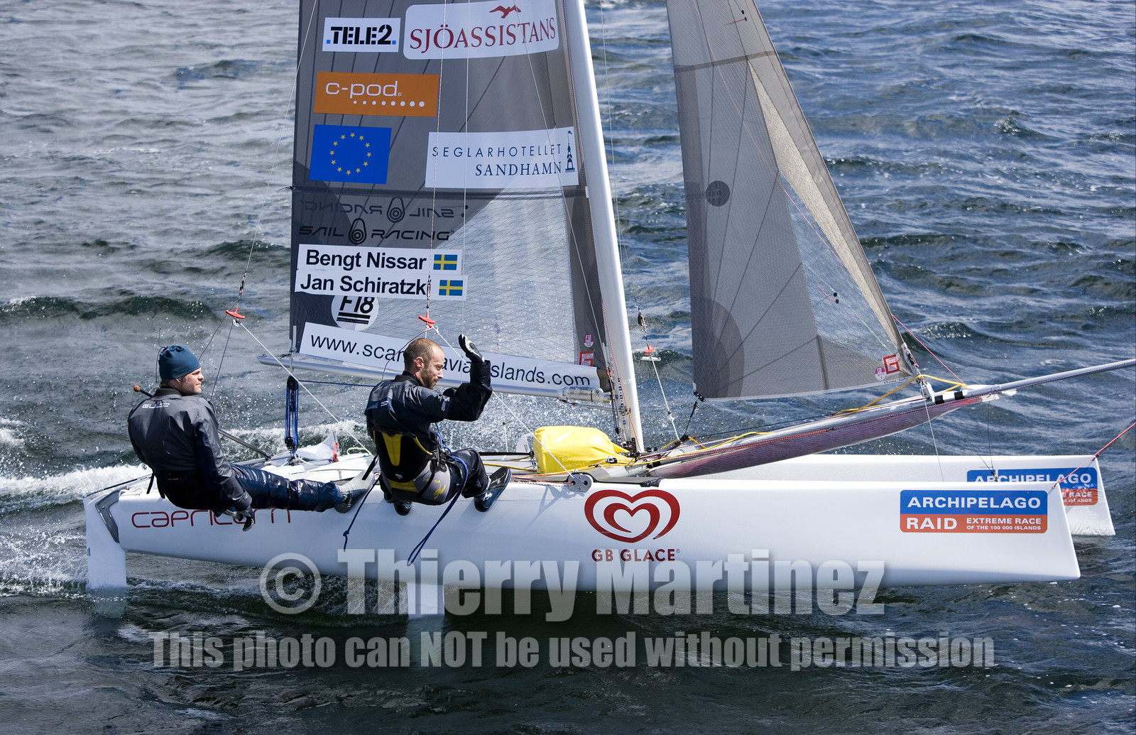 ©ThMartinez. NAGU, Finland, 28 JUNE 2006..Archipelago Raid 2006 (26-30 June 2006) Day 3-  .