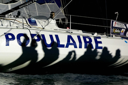 2012 13 VENDEE GLOBE. Armel Le Cleac'h (FRA) BANQUE POPULAIRE 2nd .