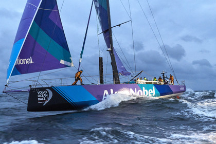 team AkzoNobel  in Volvo Ocean Race 2017-18.