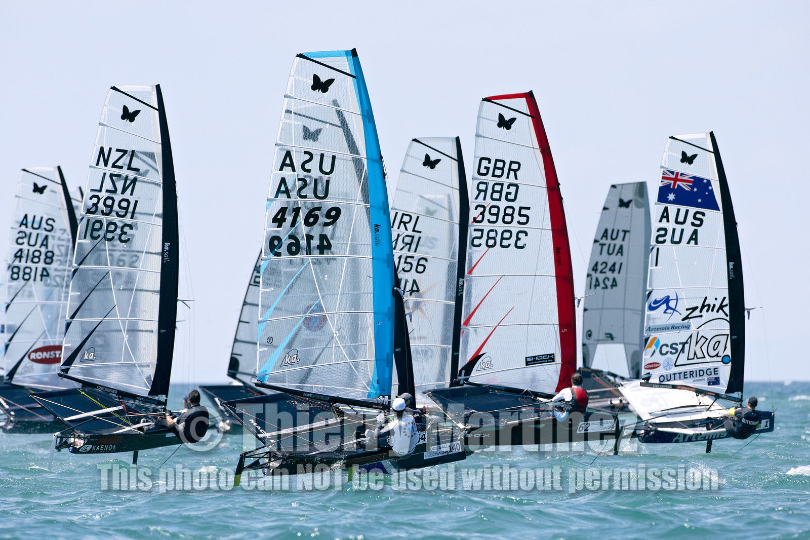 2015 McDougall + McConaghy Moth Worlds. Sorrento - VIC AUSTRALIA  . 6 16 January 2015. Organize by Sorrento Sailing Couta Boat Club.