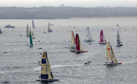 ROUTE DU RHUM Start in St Malo.Oct  2006