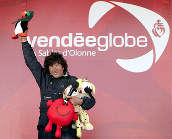 13_01927  2012 13 VENDEE GLOBE. Arrival in Les sables d'Olonne (