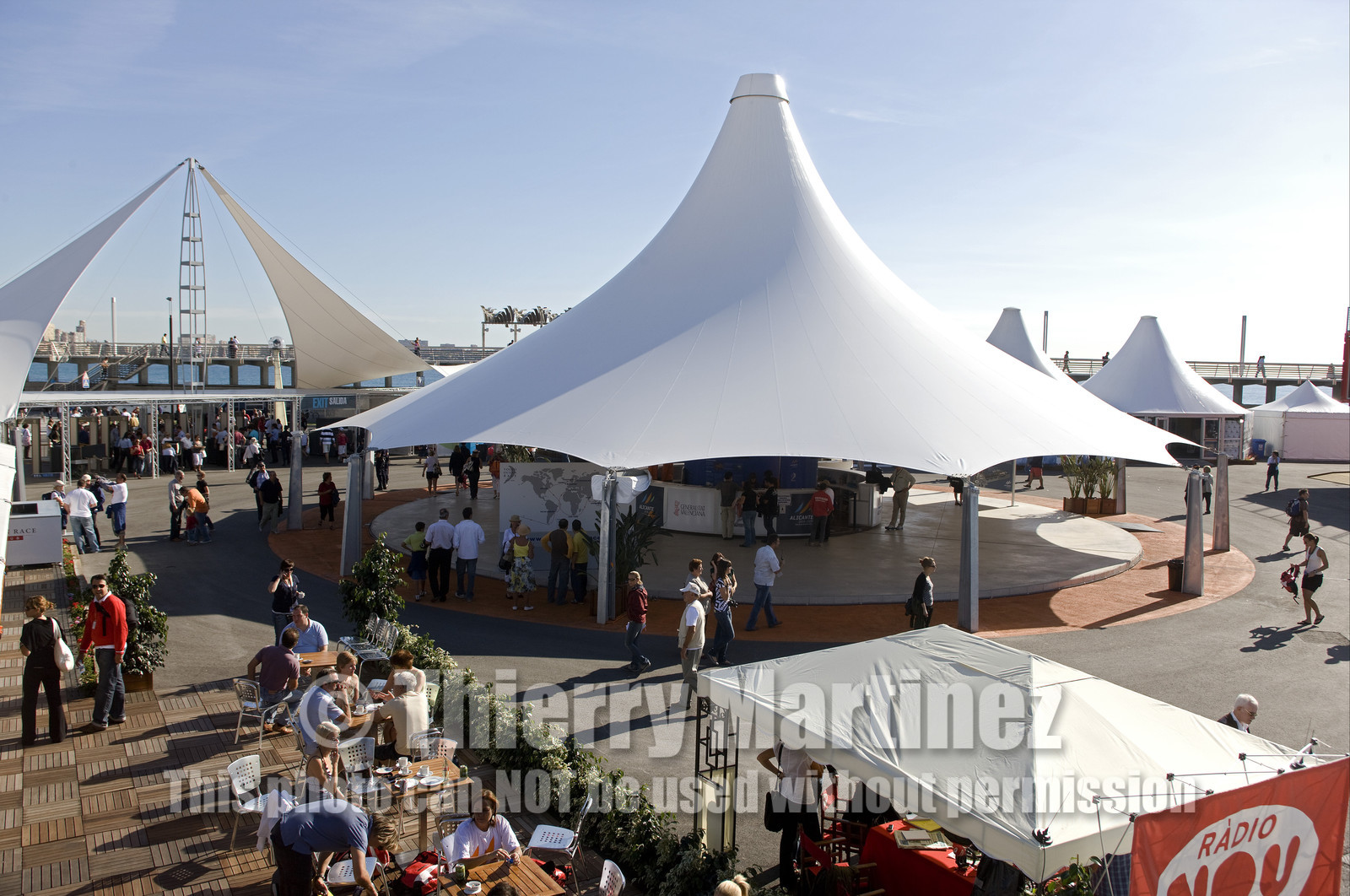 VOLVO OCEAN RACE - 2008 2009. IN-PORT RACE in Alicante-Spain.