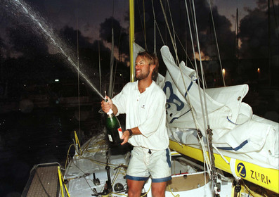 MINI TRANSAT 1997. Arrivée Fort de France (Martinique-FRA)