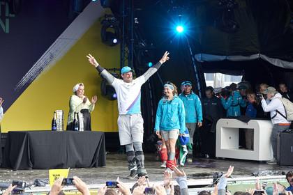 team AkzoNobel  in Volvo Ocean Race 2017-18.