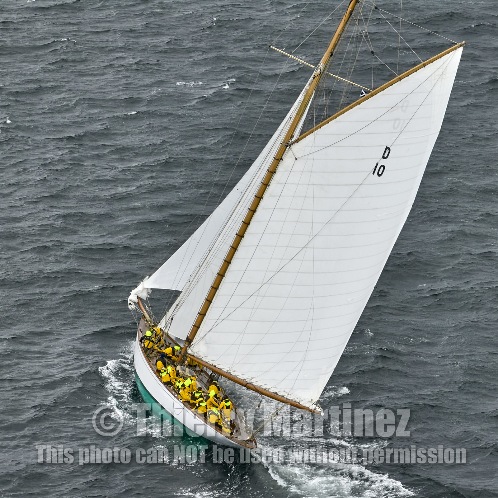 22_17006   © Thierry Martinez.FAIRLIE,SCOTLAND - UK 12th June 20222022 RICHARD MILLE FIFE REGATTA.Day 2 : LARGS to ROTHESAY