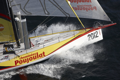 12_20258 CHEMINEES POUJOULAT ( IMOCA 60') , Skipper Bernard Stamm (SUI)