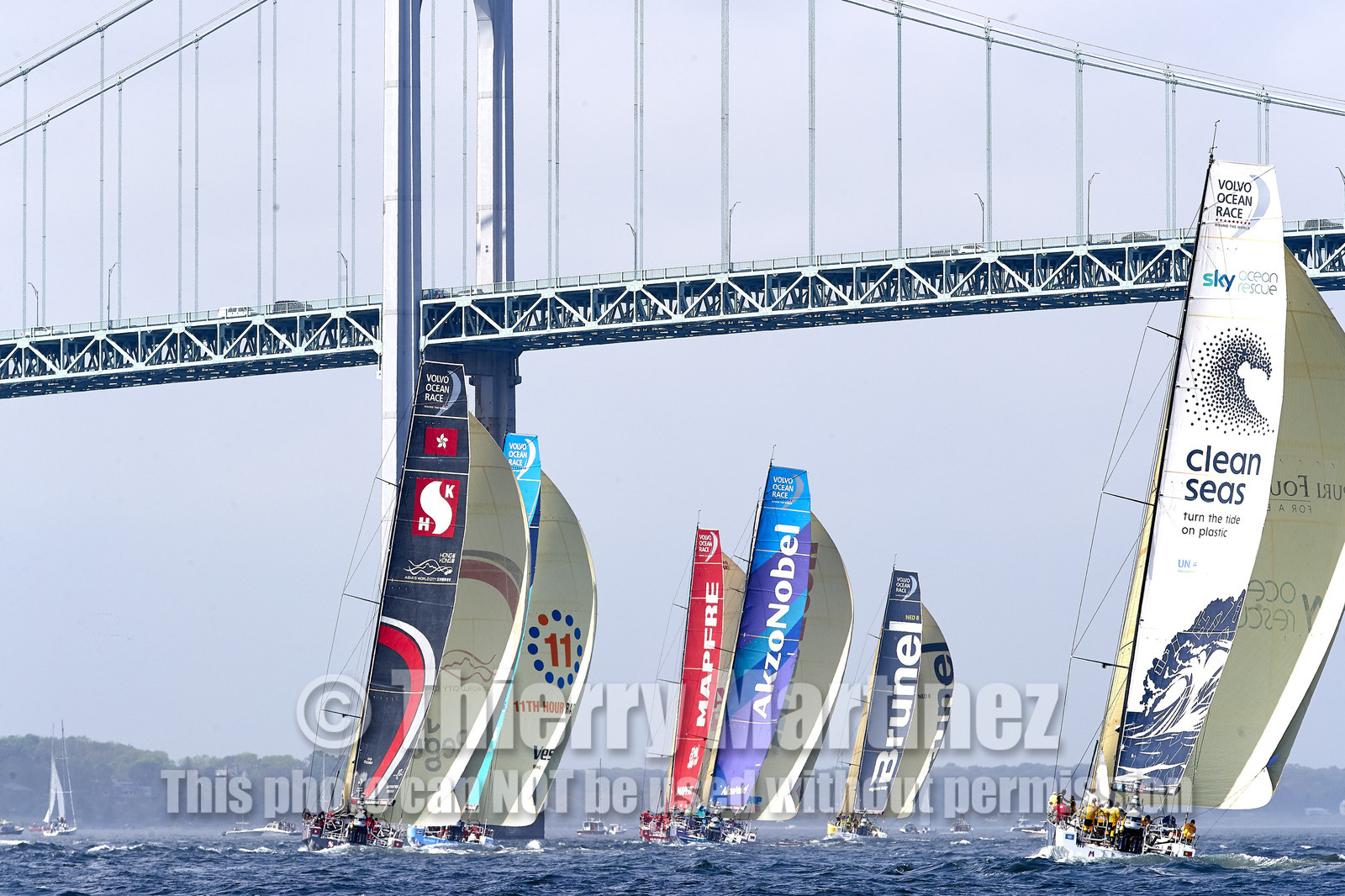 team AkzoNobel  in Volvo Ocean Race 2017-18.