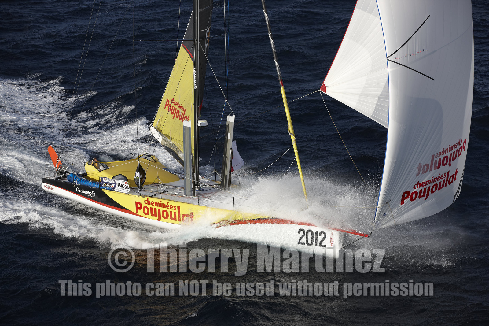 12_20486 CHEMINEES POUJOULAT ( IMOCA 60') , Skipper Bernard Stamm (SUI)