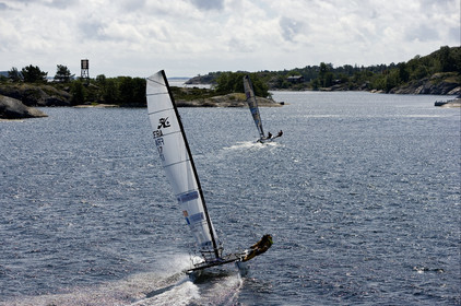 ©ThMartinez. NAGU, Finland, 28 JUNE 2006..Archipelago Raid 2006 (26-30 June 2006) Day 3-  .