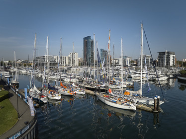 23_17718   © Thierry Martinez   Studio Borlenghi.SOUTHAMPTON,  - UK 9 septembre 2023.OCEAN GLOBE RACE 2023.Start Leg 1 Sunday 10th Sept 2023: Southampton ( UK)   Cape Town ( South Africa) - 6650NM.